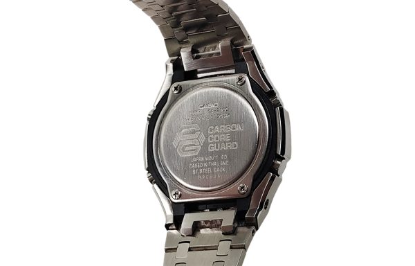 Кастомные часы Casio G-Shock Розовая Радуга Стальная Душа, стальные, дополнительное фото. CasiOAK Custom, кастомные часы C...